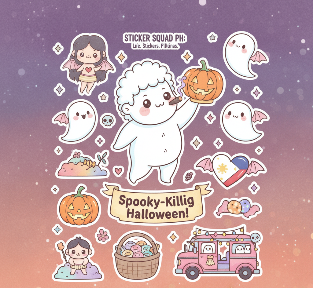 Spooky-Killig Halloween! - Filipino Halloween Collection Sticker Pack