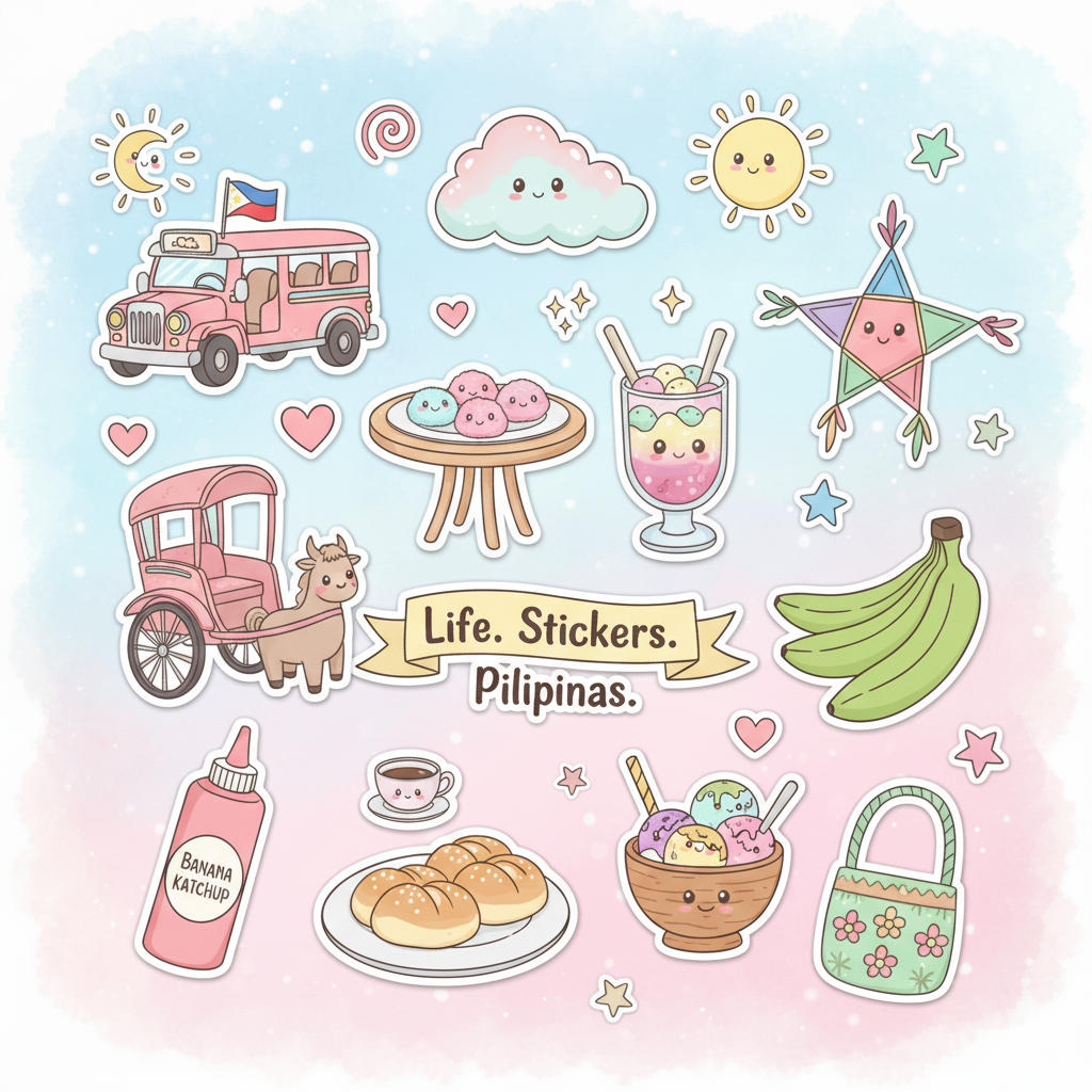 Sticker Squad PH - Ultimate Filipino Essentials Collection