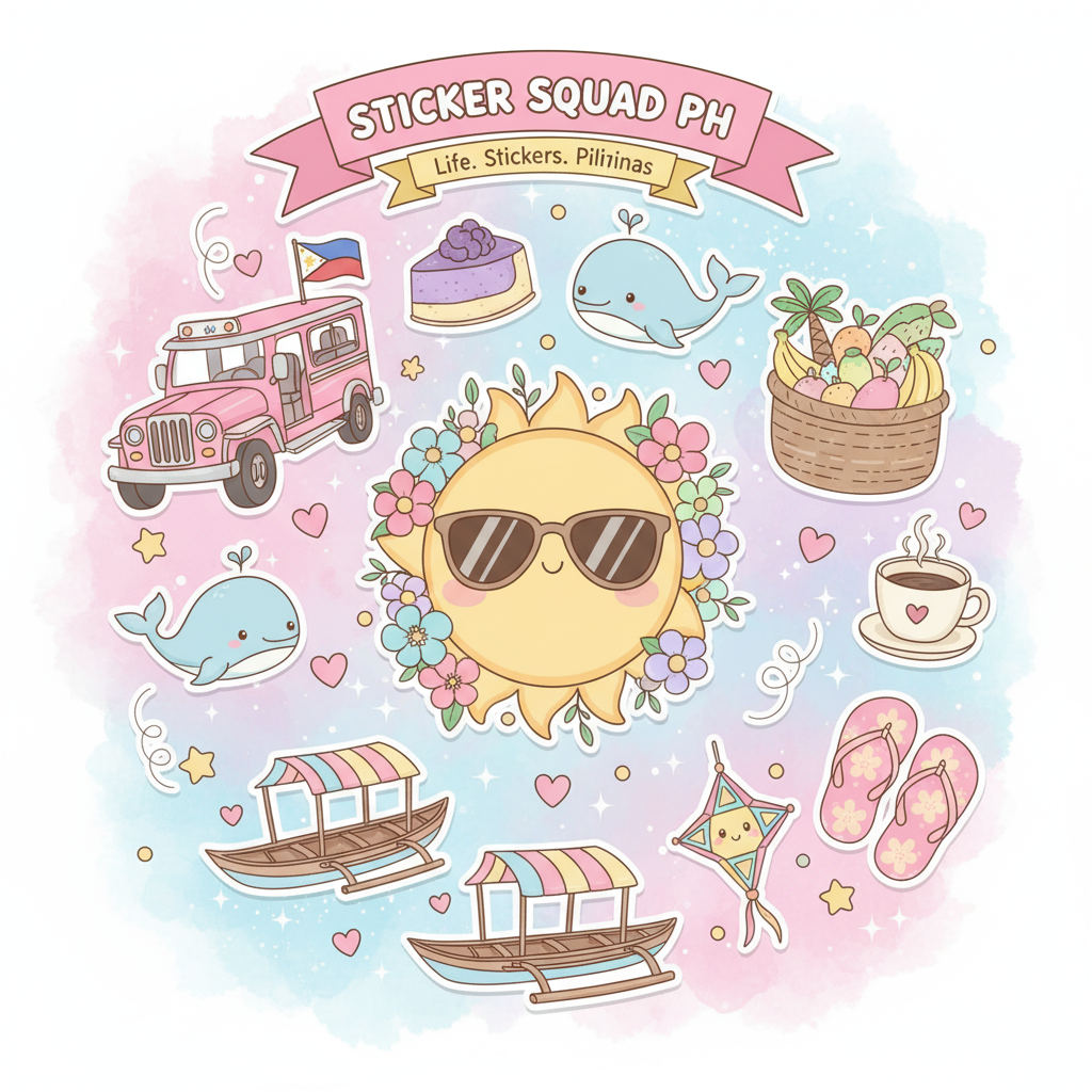 Sticker Squad PH - Tropical Island Paradise Collection