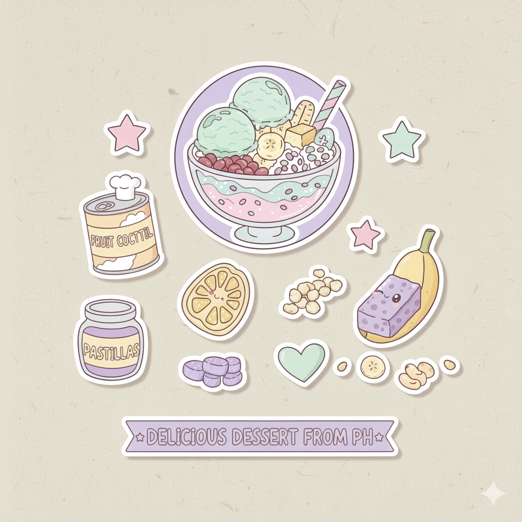 Halo-Halo Sweet Treats Gift Box - Filipino Dessert