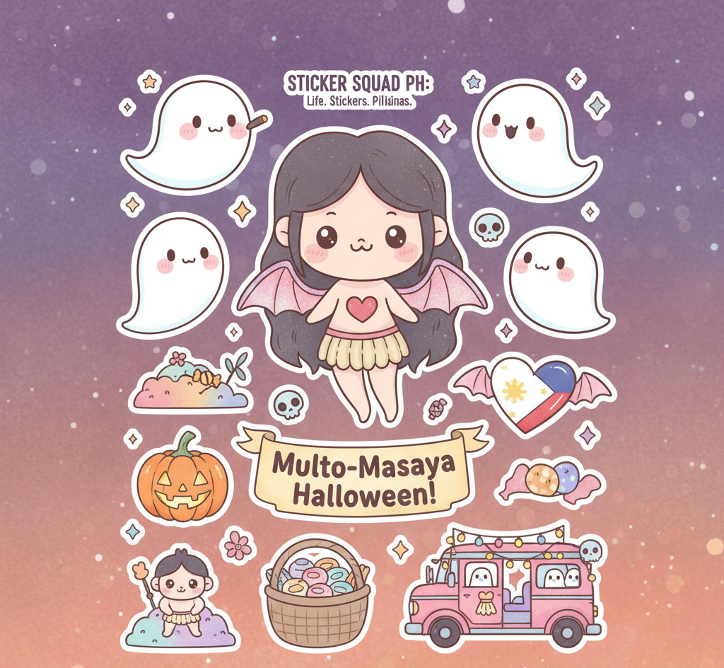 Multo-Masaya Halloween! - Filipino Halloween Collection Sticker Pack