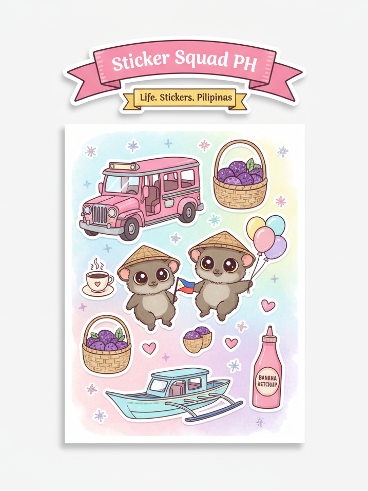 Sticker Squad PH - Filipino Heritage Collection Sticker Sheet