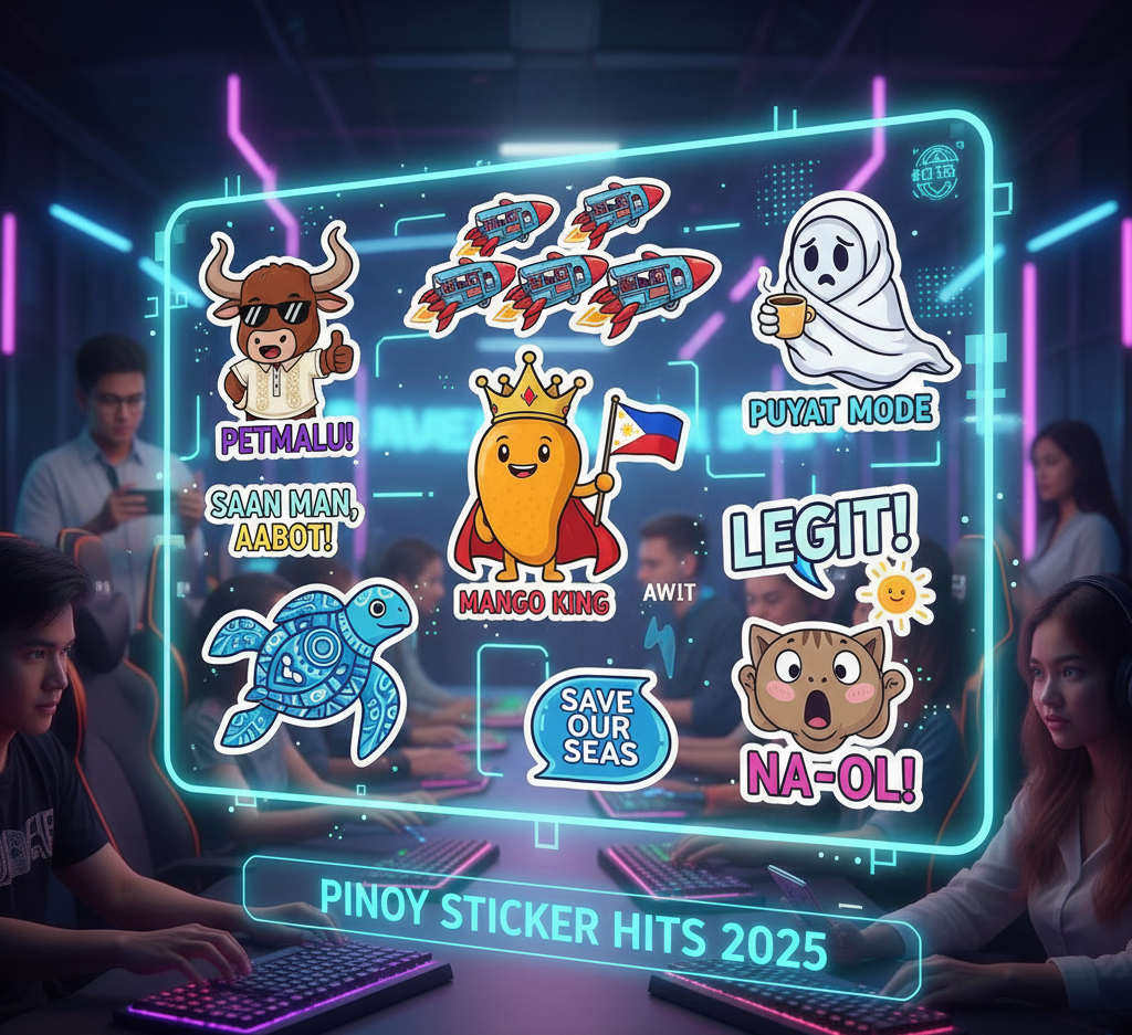 Pinoy Sticker Hits 2025 Sticker Pack