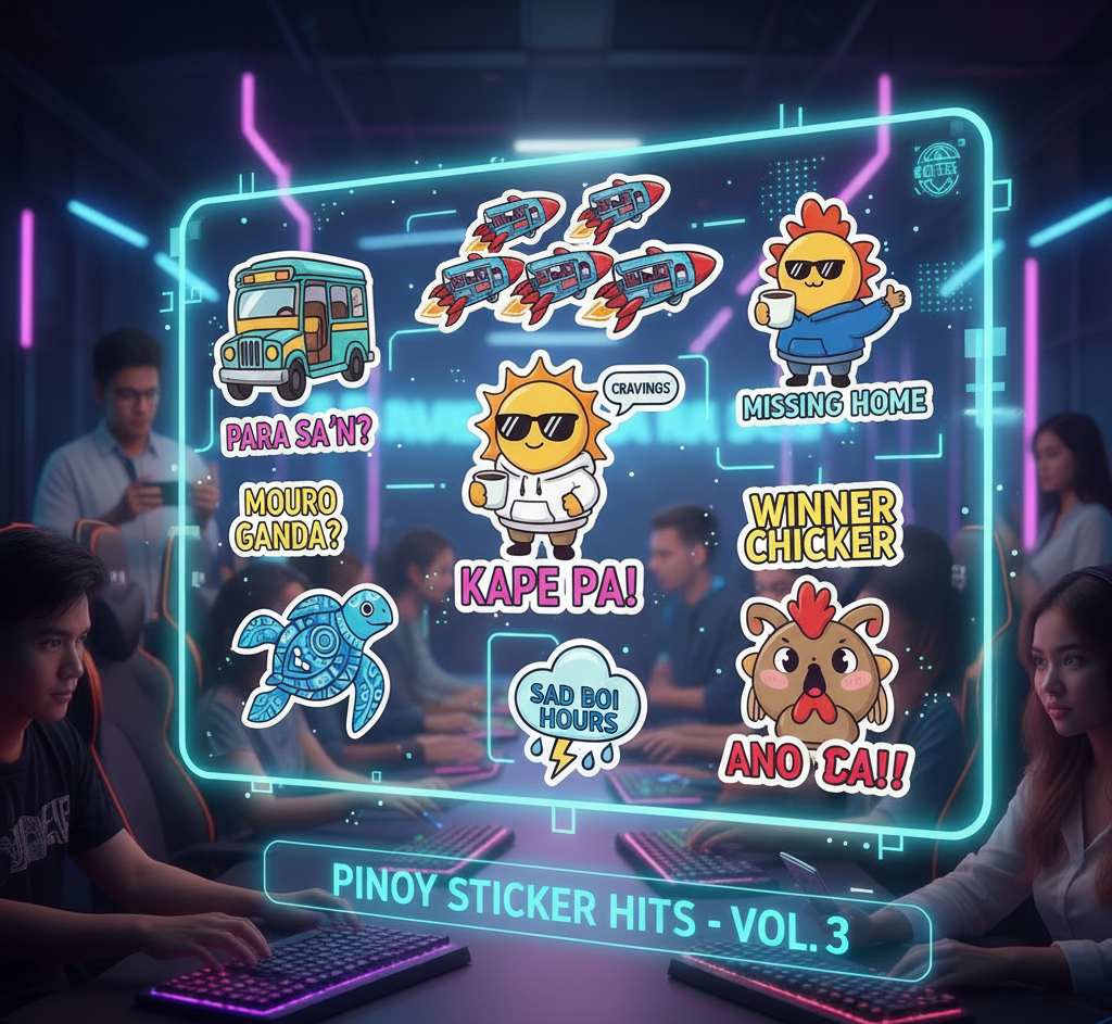 Pinoy Sticker Hits - Vol. 3 Sticker Pack