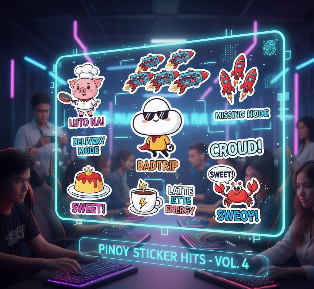 Pinoy Sticker Hits - Vol. 4 Sticker Pack