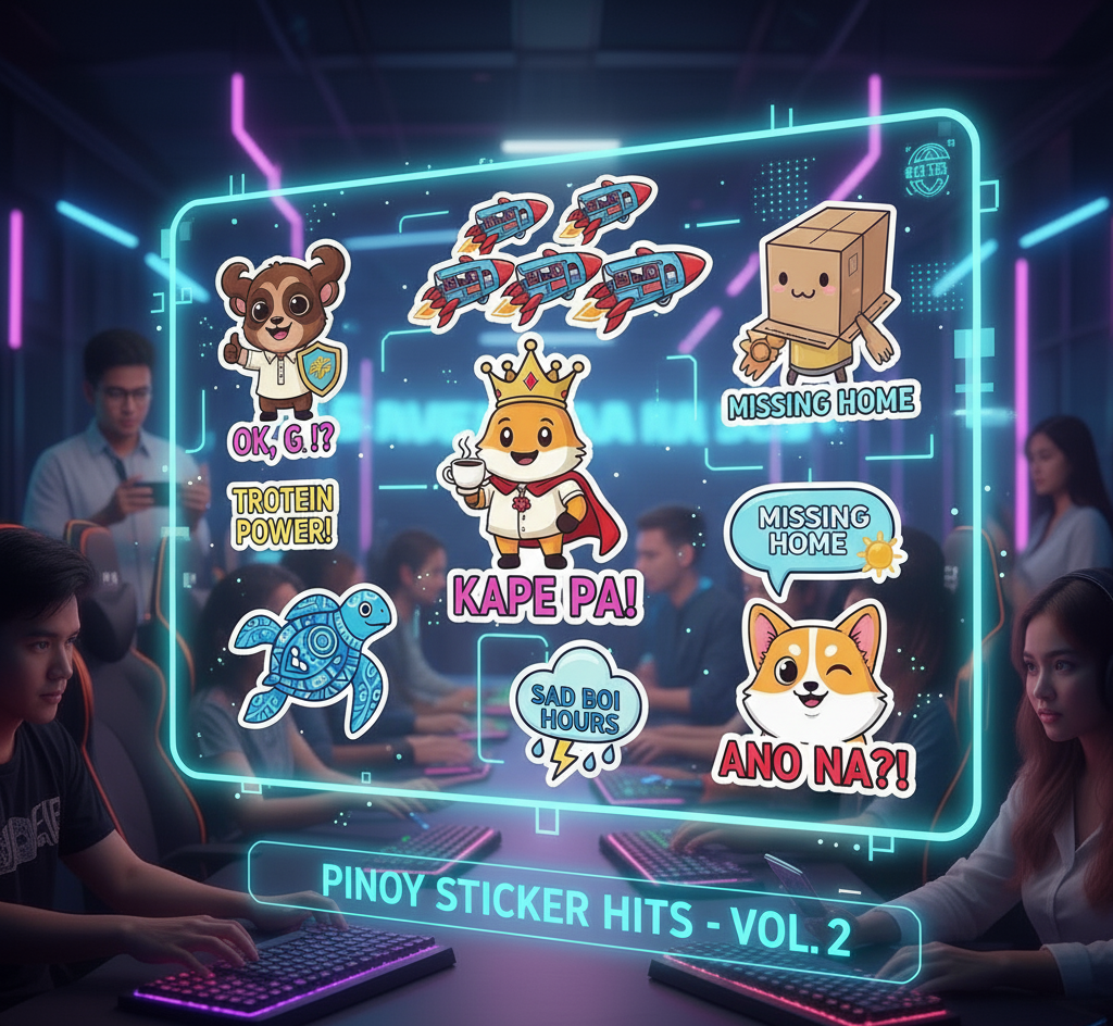 Pinoy Sticker Hits - Vol. 2 Sticker Pack