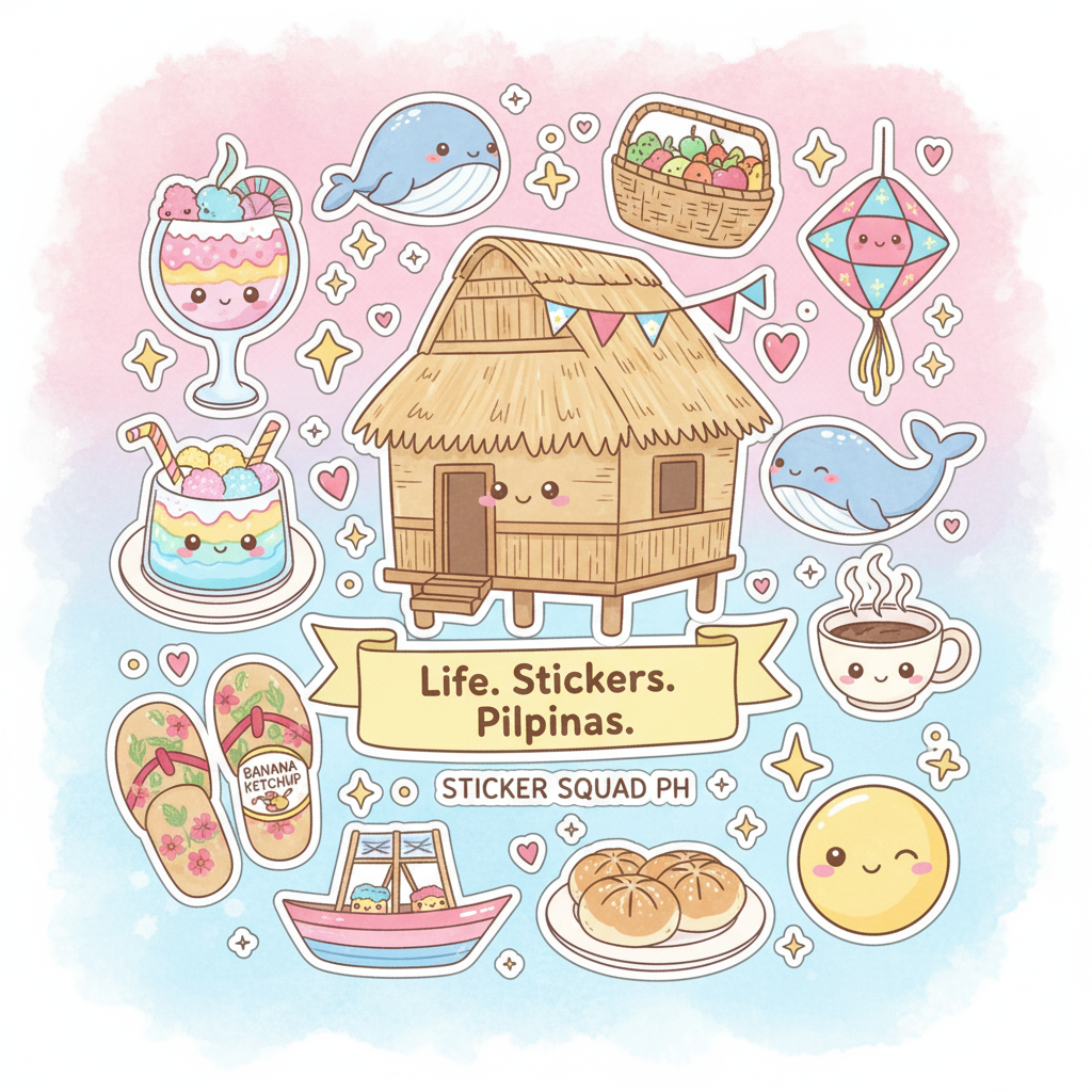 Sticker Squad PH - Life. Stickers. Pilipinas. Complete Collection