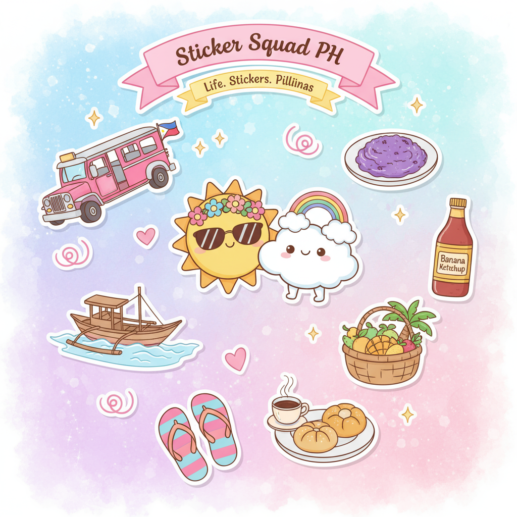 Sticker Squad PH - Tropical Filipino Life Collection