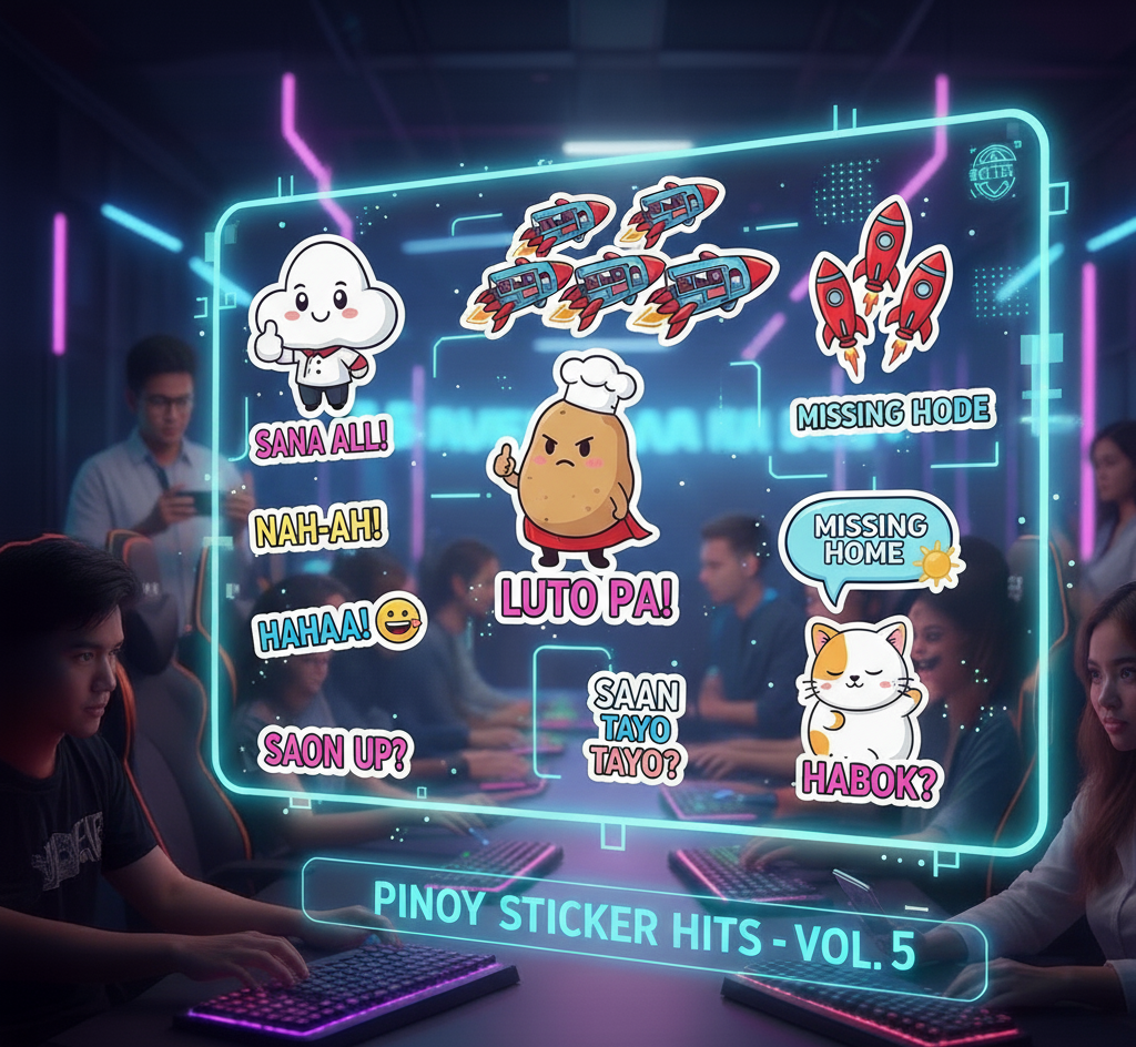 Pinoy Sticker Hits - Vol. 5 Sticker Pack