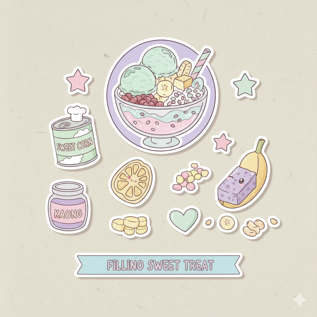 Halo-Halo Sweet Treats Gift Box - Filipino Dessert