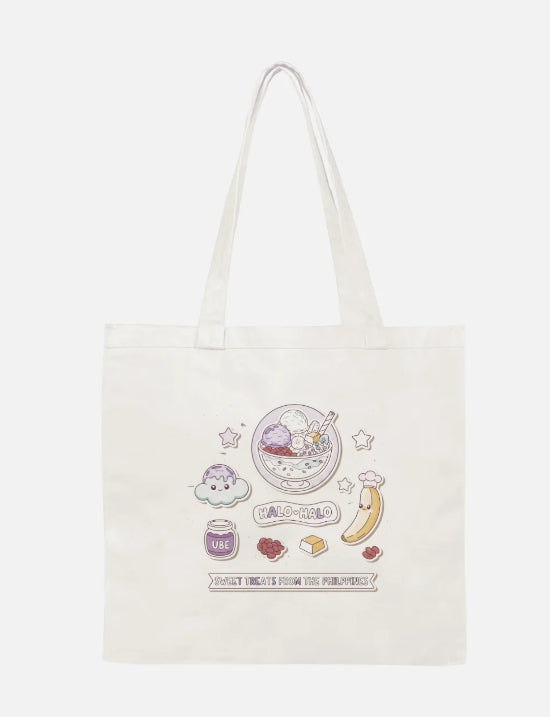 Halo-Halo Sweet Treats Tote Bag - Filipino Dessert